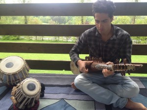 Beim Videodreh mit Waiz Rezai, Musiker