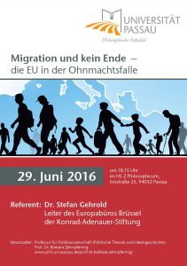 Migration und kein Ende - die EU in der Ohnmachtsfalle