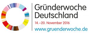 Gründerwoche Deutschland vom 14. bis 20. November 2016 www.gruenderwoche.de