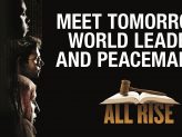 Plakat: „All Rise – Journey to a just World“