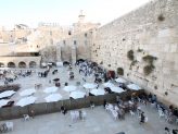 Blick auf die Klagemauer in Jerusalem