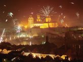 Feuerwerk über Passau