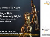 Flyer Community Night Legal Hub