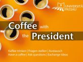 Symbolbild Coffee with the president