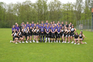 Das Team und die Cheerleader