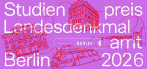 Studienpreis Landesdenkmalamt